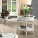  Furniture of America Silver Mist End Table CM4950WH-E IMAGE 2