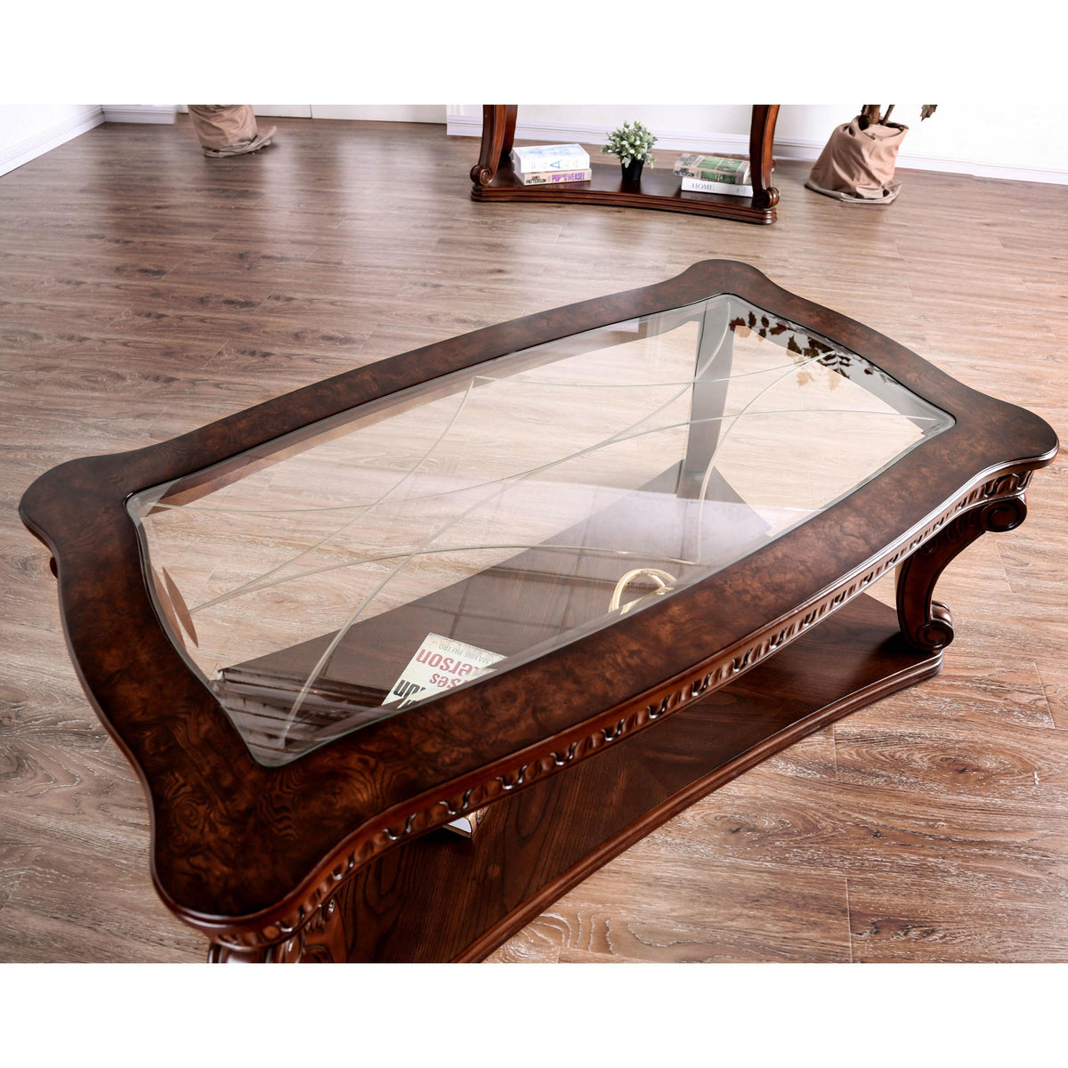 Furniture of America Walworth Coffee Table CM4428C