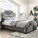  Furniture of America Coraline King Upholstered Platform Bed CM7398EK-BED IMAGE 2