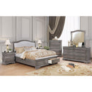  Furniture of America Merida Queen Platform Bed with Storage CM7504GY-Q-BED IMAGE 7