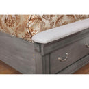  Furniture of America Merida King Platform Bed with Storage CM7504GY-EK-BED IMAGE 4