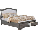  Furniture of America Merida California King Platform Bed with Storage CM7504GY-CK-BED IMAGE 1