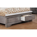  Furniture of America Merida California King Platform Bed with Storage CM7504GY-CK-BED IMAGE 5