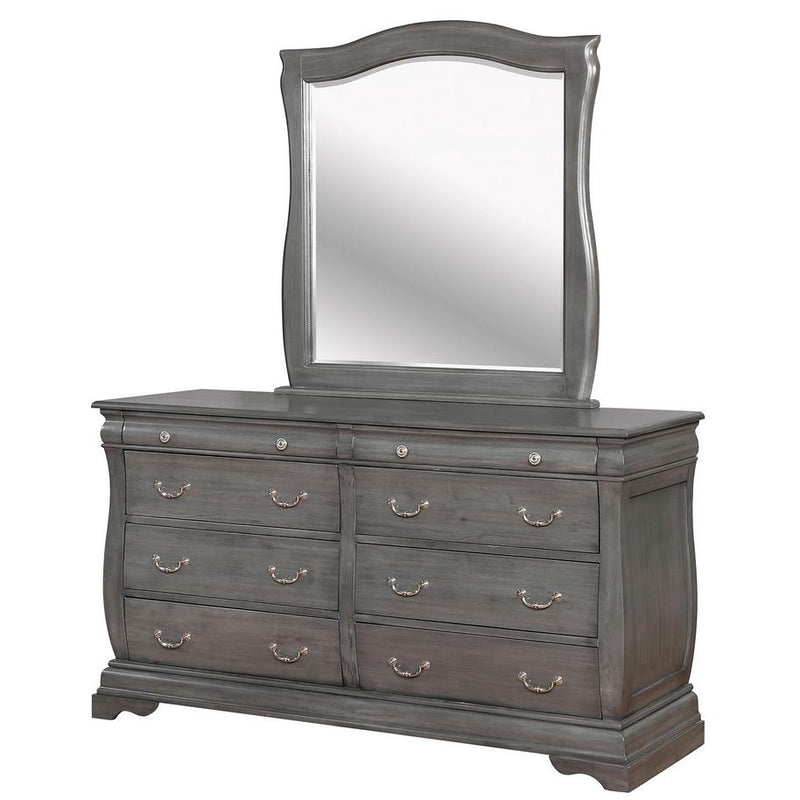 Furniture of America Brunswick Dresser Mirror CM7503GY-M IMAGE 2