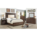  Furniture of America Eutropia King Upholstered Panel Bed CM7395EK-BED IMAGE 5