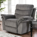  Furniture of America Hamlin Fabric Recliner CM6574-CH IMAGE 1