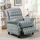  Furniture of America Amy Fabric Recliner CM-RC6587BL IMAGE 3