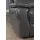  Furniture of America Lila Leather Recliner CM6540-CH IMAGE 4