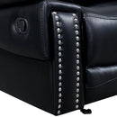  Furniture of America Cavan Leatherette Recliner CM6560BK-CH IMAGE 3