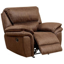  Furniture of America Helga Fabric Recliner CM6595-CH IMAGE 1