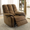  Furniture of America Noreen Power Fabric Recliner CM-RC6516BR IMAGE 2