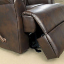  Furniture of America Maja Leatherette Recliner CM-RC6811 IMAGE 3
