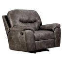  Furniture of America Douglas Leatherette Recliner SM5118-RC IMAGE 1