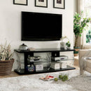  Furniture of America Ernst TV Stand with Cable Management CM5901BK-TV-72 IMAGE 1