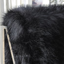  Furniture of America Birr Stationary Faux Fur Accent Chair CM-AC6137BK IMAGE 5