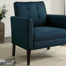  Furniture of America Amelie Stationary Fabric Accent Chair CM-AC6545BL IMAGE 2