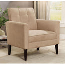  Furniture of America Amelie Stationary Fabric Accent Chair CM-AC6545BG IMAGE 3