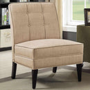  Furniture of America Deandra Stationary Fabric Accent Chair CM-AC6544BG IMAGE 1