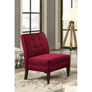  Furniture of America Deandra Stationary Fabric Accent Chair CM-AC6544RD IMAGE 3