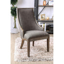  Furniture of America Iqaluit Stationary Fabric Accent Chair CM-AC6075 IMAGE 1