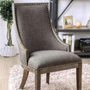  Furniture of America Iqaluit Stationary Fabric Accent Chair CM-AC6075 IMAGE 2