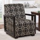  Furniture of America Fermoy Stationary Fabric Accent Chair CM-AC6383PA IMAGE 2