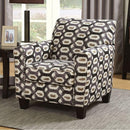  Furniture of America Liesl Stationary Fabric Accent Chair CM6138B IMAGE 3