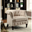  Furniture of America Mel Stationary Fabric Accent Chair CM-AC6185 IMAGE 5
