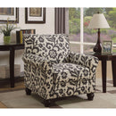  Furniture of America Clea Stationary Fabric Accent Chair CM6139B IMAGE 5