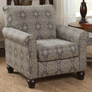  Furniture of America Clea Stationary Fabric Accent Chair CM6139A IMAGE 2
