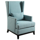  Furniture of America Stafa Stationary Fabric Accent Chair CM-AC6996BL IMAGE 1