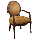  Furniture of America Hamilton Stationary Fabric Accent Chair CM-AC6116 IMAGE 1