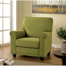  Furniture of America Belem Stationary Fabric Accent Chair CM-AC6056GR IMAGE 2