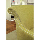  Furniture of America Agalva Stationary Fabric Accent Chair CM-AC6113GR IMAGE 2
