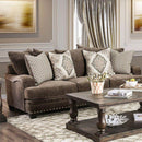  Furniture of America Pauline Stationary Fabric Sofa SM3075-SF IMAGE 1