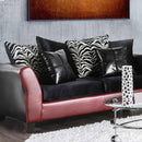  Furniture of America Kaelyn Stationary Leatherette Sofa SM4076-SF IMAGE 3