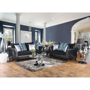  Furniture of America Kaelyn Stationary Leatherette Loveseat SM4090-LV IMAGE 5