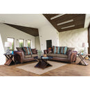  Furniture of America Kaelyn Stationary Leatherette Loveseat SM4080-LV IMAGE 6