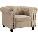  Furniture of America Winifred Stationary Fabric Chair CM6342IV-CH-PK IMAGE 1