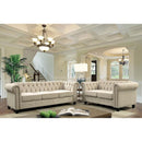  Furniture of America Winifred Stationary Fabric Chair CM6342IV-CH-PK IMAGE 4