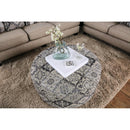  Furniture of America Bernadette Fabric Ottoman SM8200-OT IMAGE 3