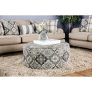  Furniture of America Bernadette Fabric Ottoman SM8200-OT IMAGE 4