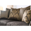  Furniture of America Mikayla Stationary Fabric Sofa SM6211-SF IMAGE 3
