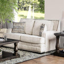  Furniture of America Osvaldo Stationary Fabric Loveseat SM5188-LV IMAGE 1