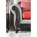  Furniture of America Midleton Stationary Leatherette Loveseat SM7440-LV IMAGE 5