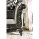  Furniture of America Midleton Stationary Leatherette Sofa SM7405-SF IMAGE 4