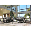  Furniture of America Midleton Stationary Leatherette Loveseat SM7405-LV IMAGE 5