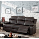  Furniture of America Pondera Reclining Leather Look Sofa CM6568-SF IMAGE 2