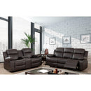  Furniture of America Pondera Reclining Leather Look Sofa CM6568-SF IMAGE 7