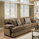  Furniture of America Abrianna Stationary Fabric Sofa SM5162BR-SF IMAGE 3